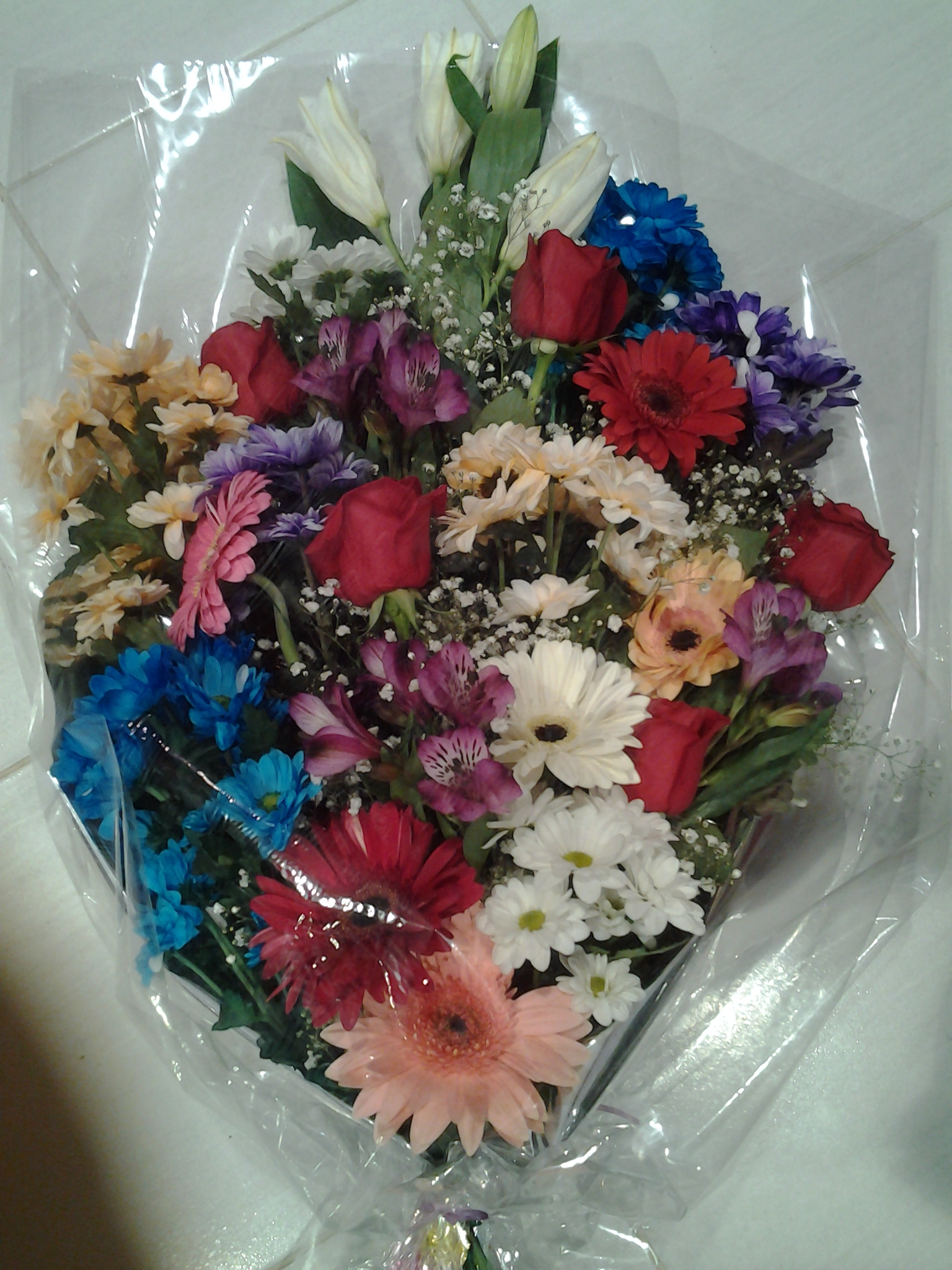 Ramo de flores variado colorido