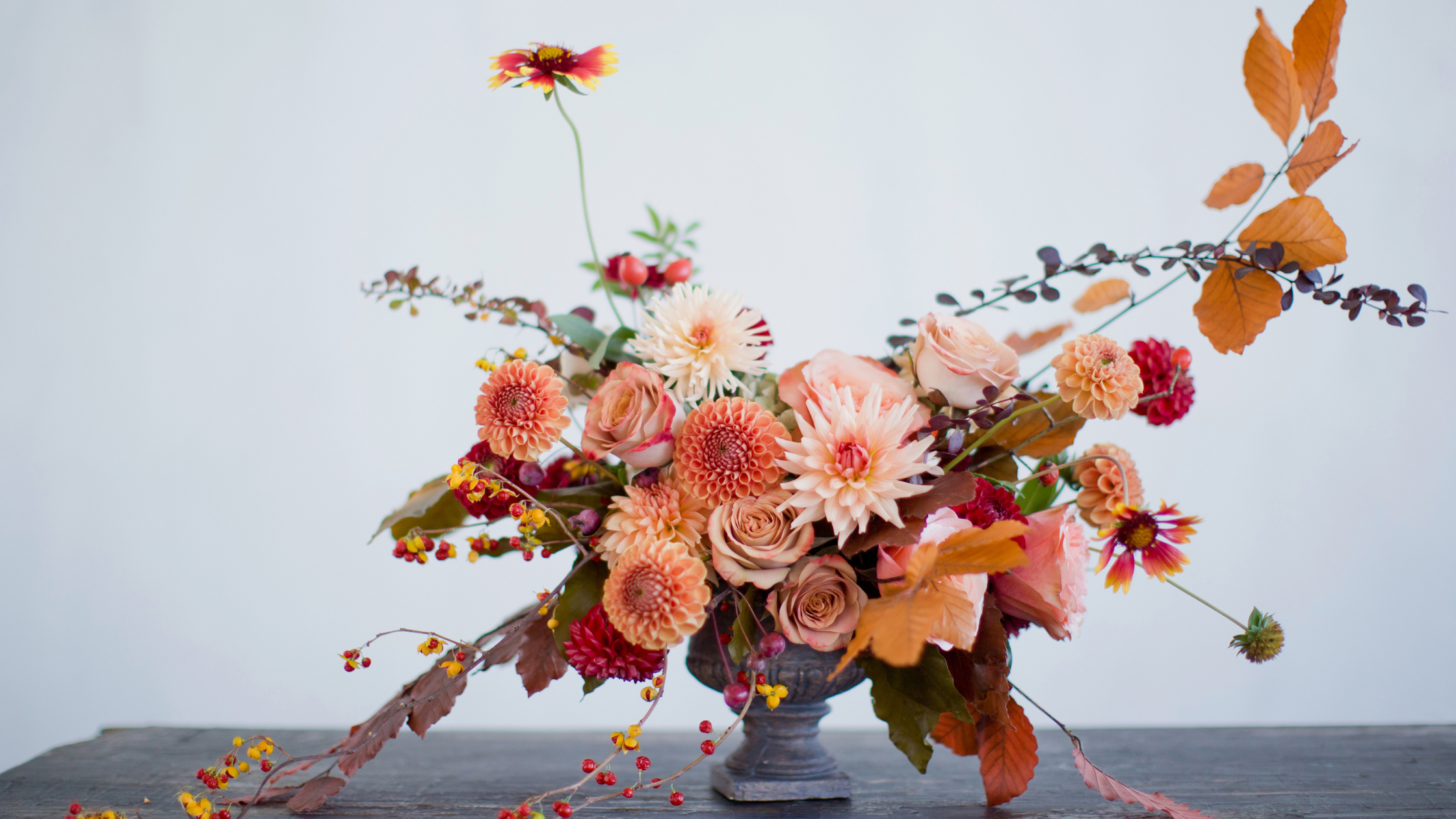 cuidar flores en otoño