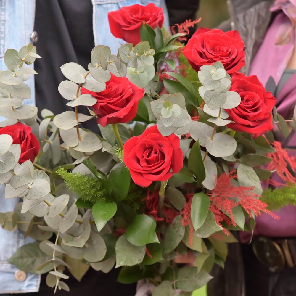 Ramo Pitxin – 6 rosas rojas